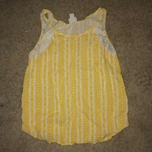 Yellow tank top
